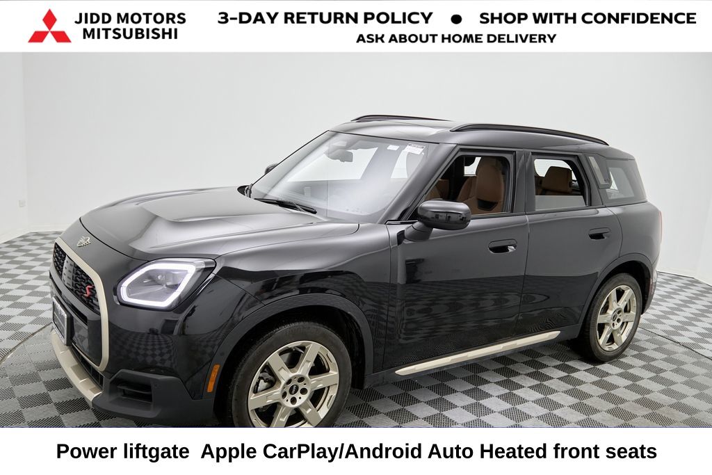 Black 2025 MINI Countryman Cooper S ALL4 SUV / Crossover All-Wheel Drive 7-Speed Automatic