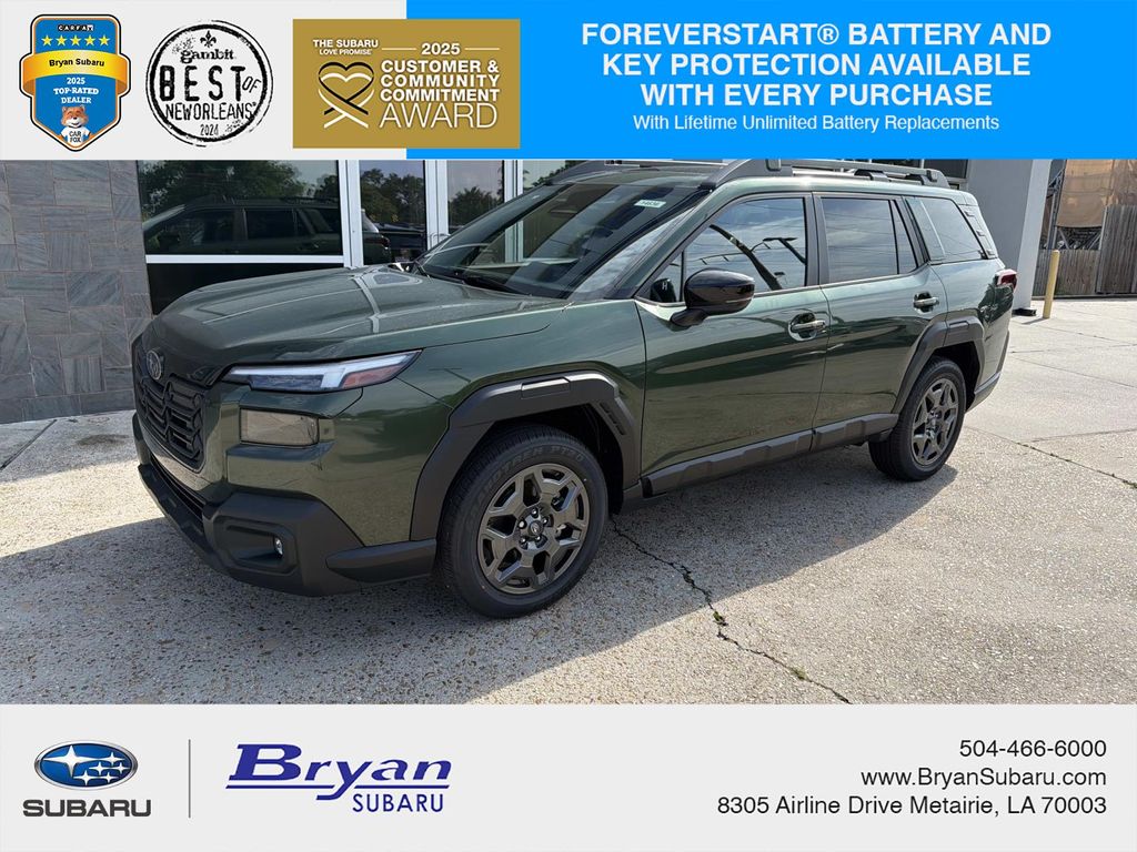 Deep Emerald Green Pearl 2026 Subaru Outback Premium AWD SUV / Crossover All-Wheel Drive Continuously Variable Transmission