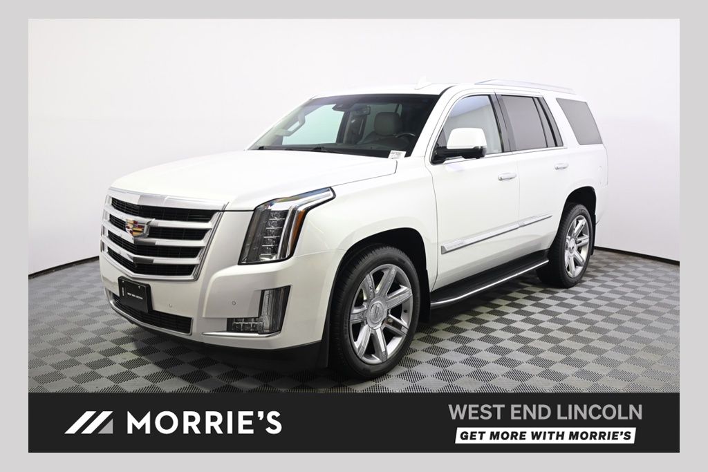 Crystal White 2016 Cadillac Escalade Luxury 4WD SUV / Crossover Four-Wheel Drive 8-Speed Automatic