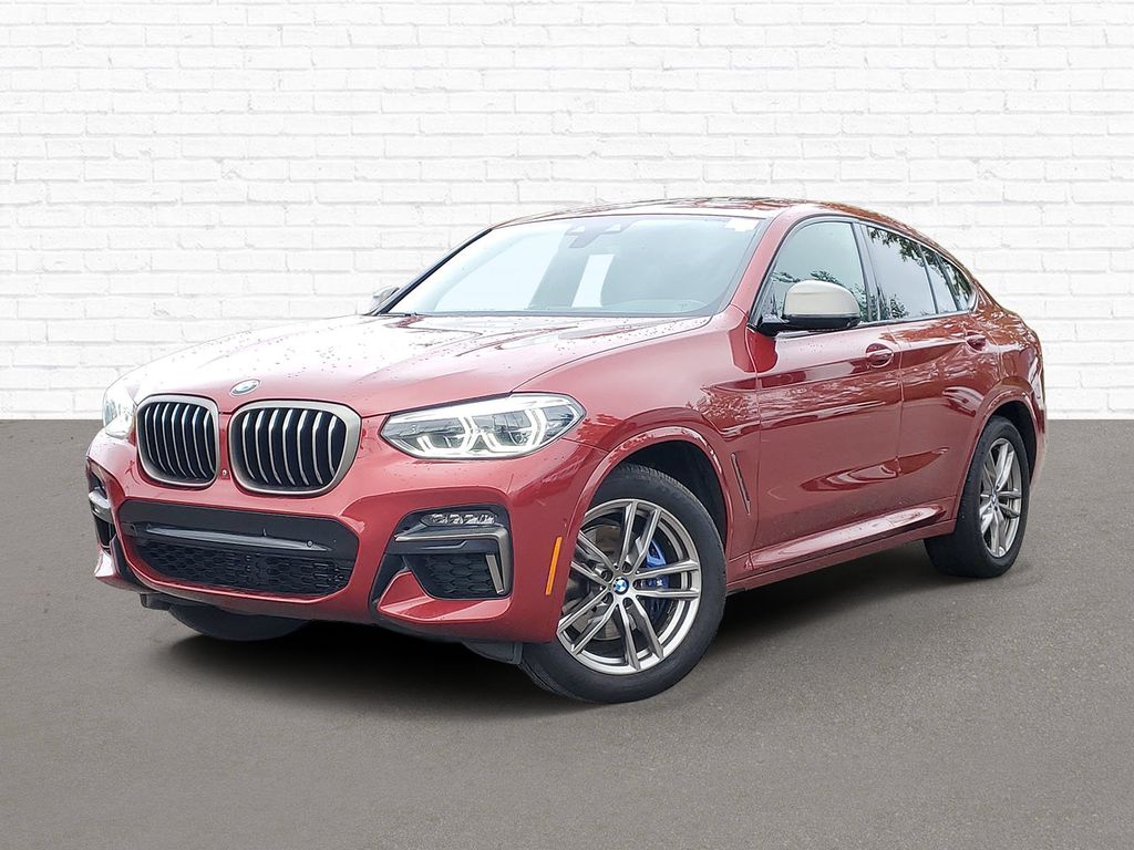 Flamenco Red Metallic 2021 BMW X4 SUV / Crossover All-Wheel Drive 8-Speed Automatic