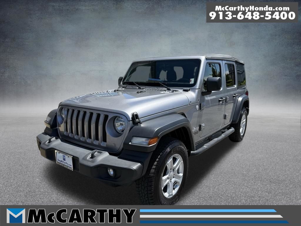 Billet Silver Metallic 2020 Jeep Wrangler SUV / Crossover Four-Wheel Drive 8-Speed Automatic
