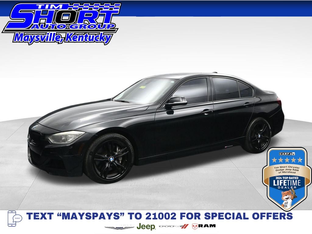 Black Sapphire Metallic 2013 BMW 3 Series Sedan All-Wheel Drive 8-Speed Automatic