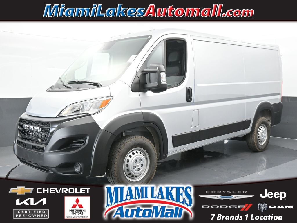 Bright Silver Clearcoat Metallic 2025 RAM ProMaster Van  9-Speed Automatic