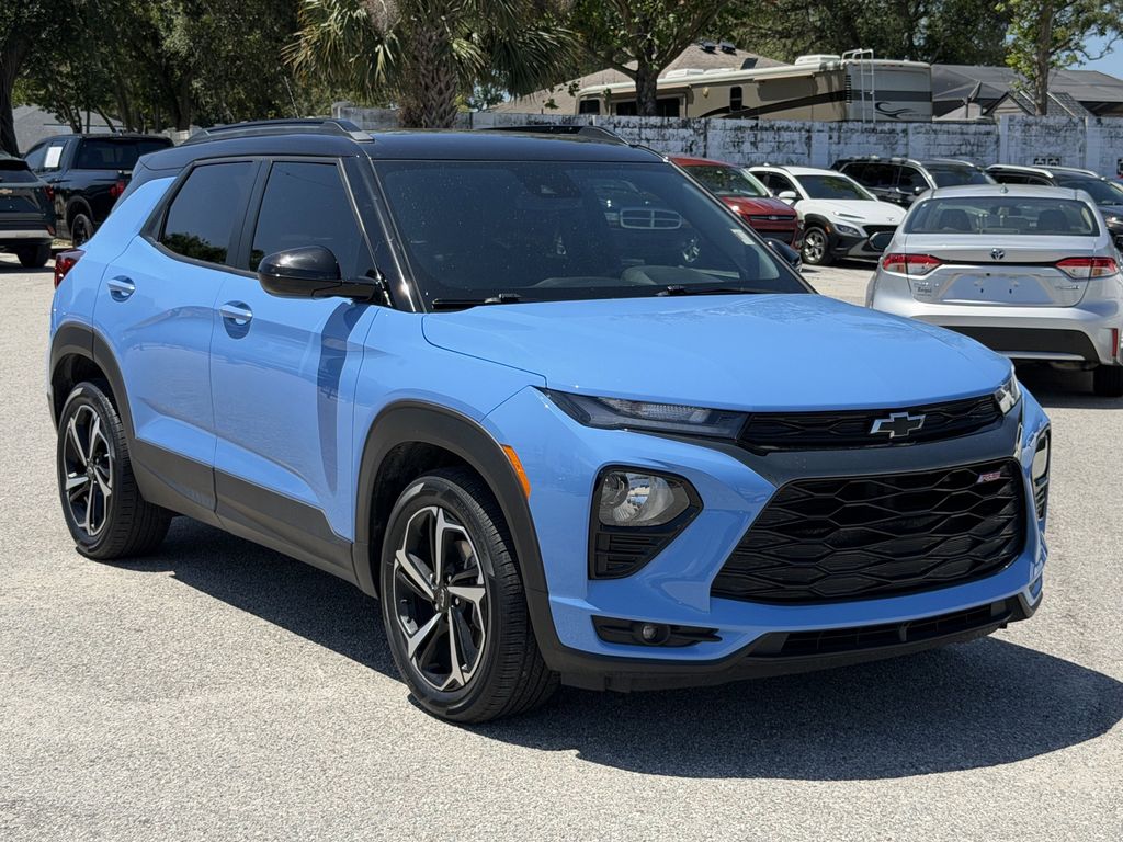 Fountain Blue 2023 Chevrolet Trailblazer RS FWD SUV / Crossover Front-Wheel Drive Continuously Variable Transmission