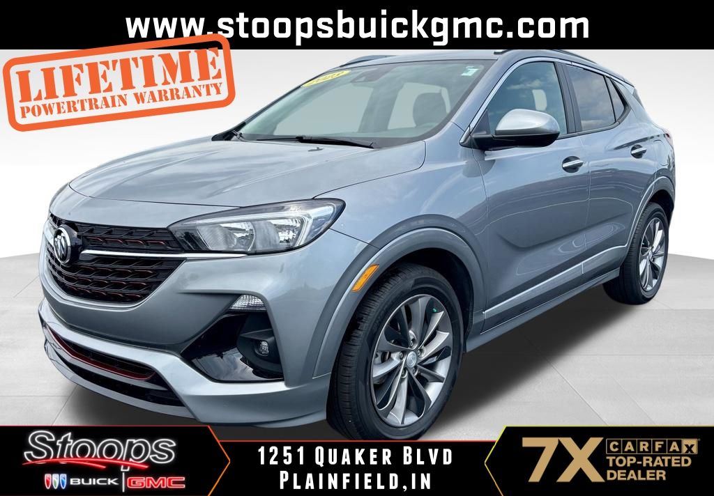 Moonstone Gray Metallic 2023 Buick Encore GX Select FWD SUV / Crossover Front-Wheel Drive Continuously Variable Transmission