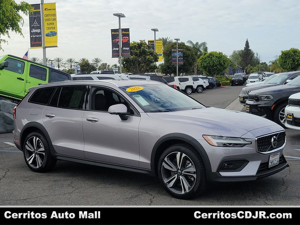 Aurora Blue 2026 Volvo V60 Cross Country B5 Plus AWD Wagon All-Wheel Drive Automatic