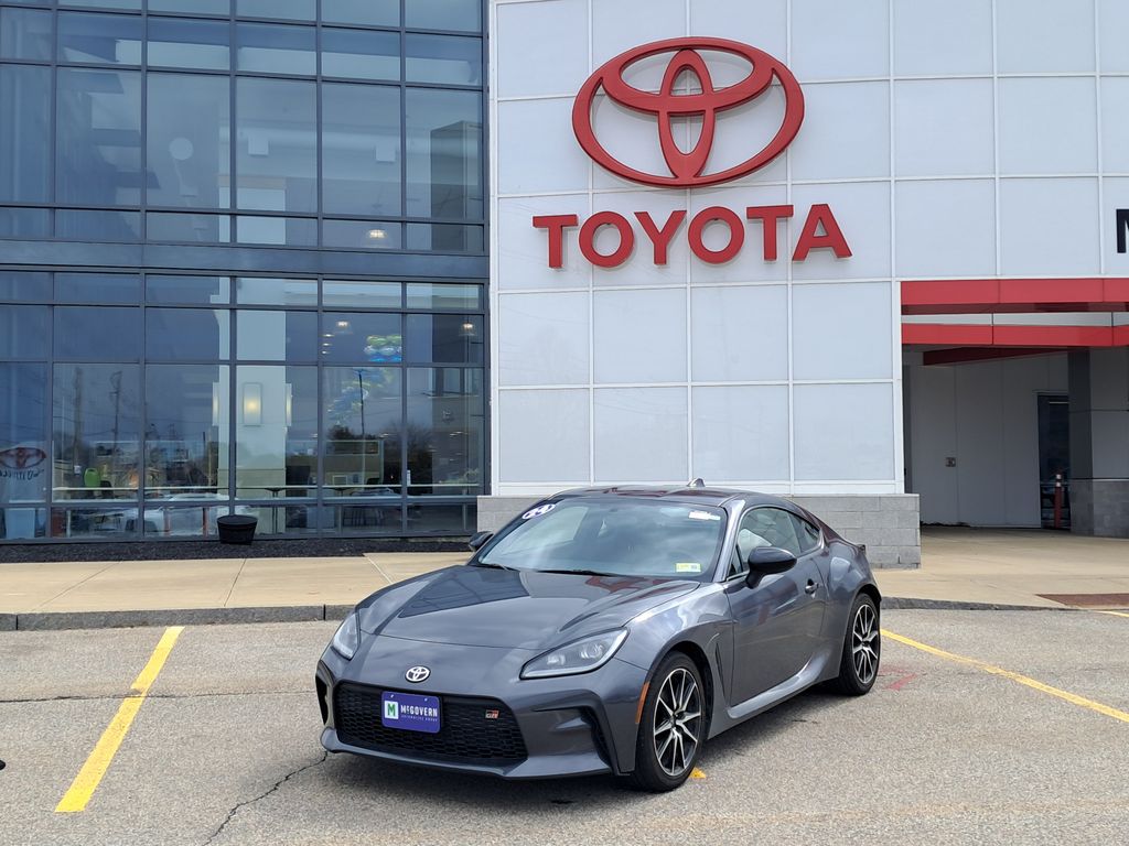 Gray 2024 Toyota GR86 RWD Coupe Rear-Wheel Drive 6-Speed Manual