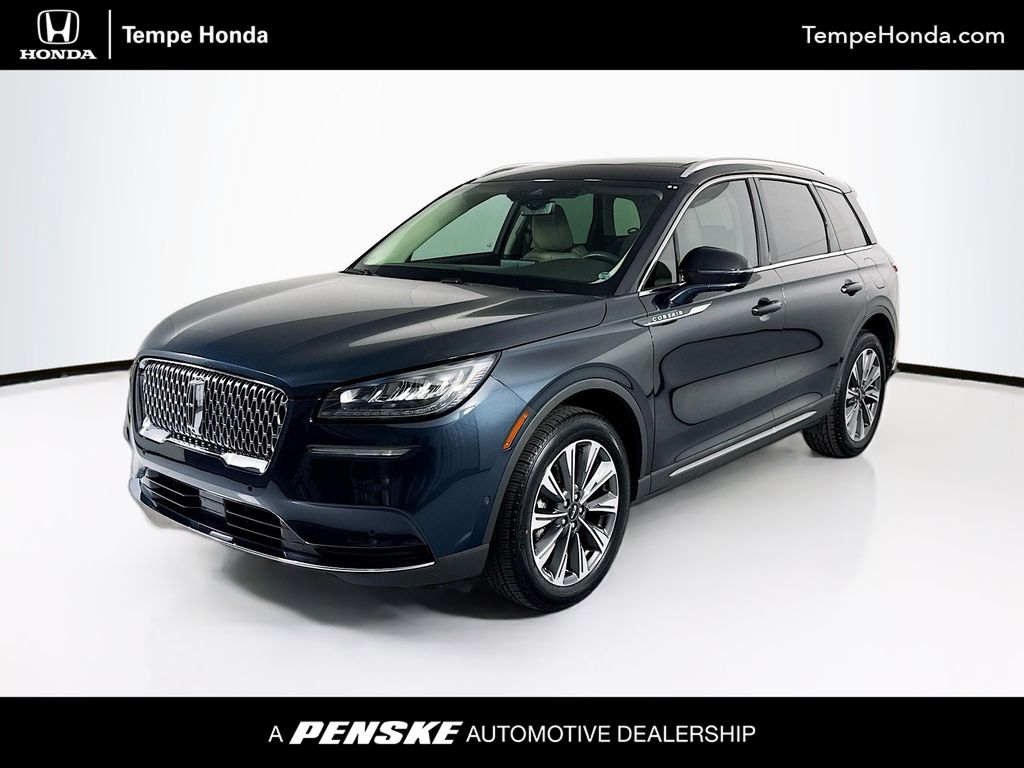 Blue Metallic 2022 Lincoln Corsair SUV / Crossover Front-Wheel Drive 8-Speed Automatic
