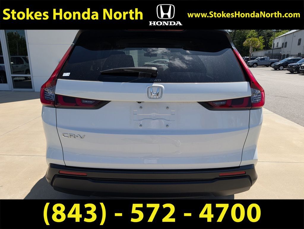2023 Honda CR-V EX White at Stokes Honda North