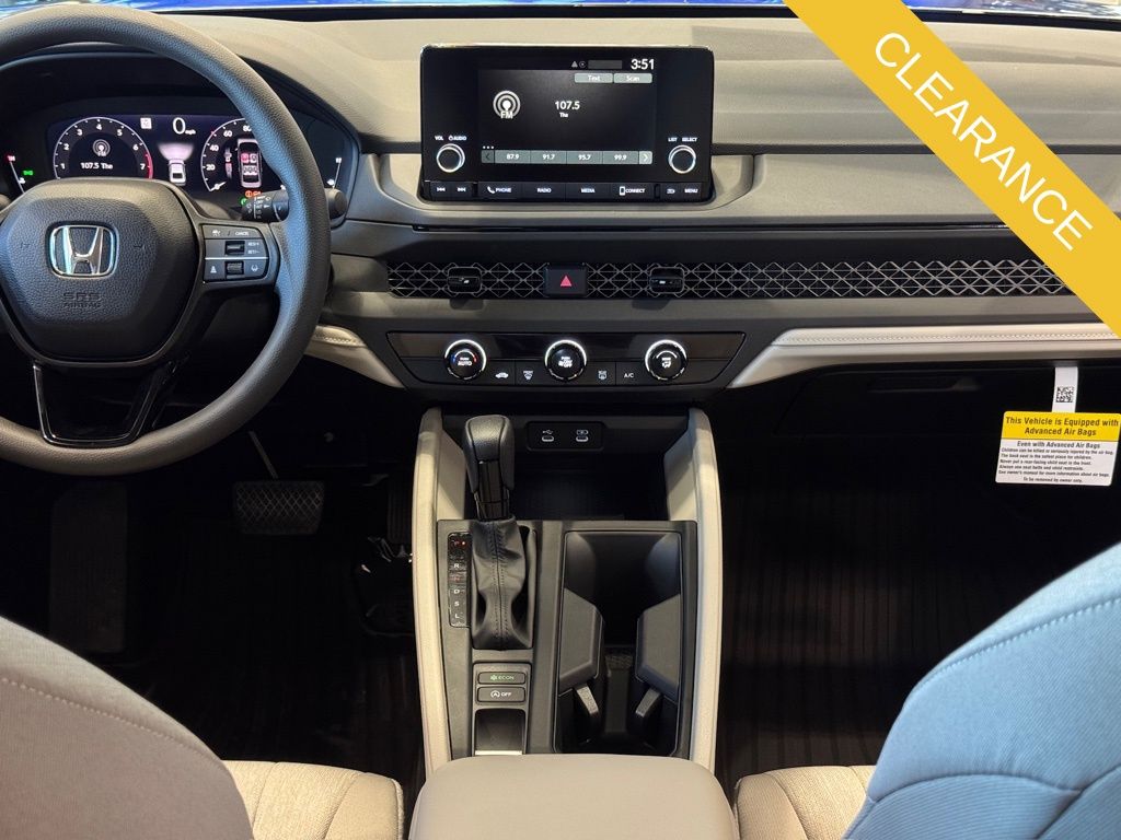 2025 Honda Accord LX Gray at Mac Haik CDJR North Houston