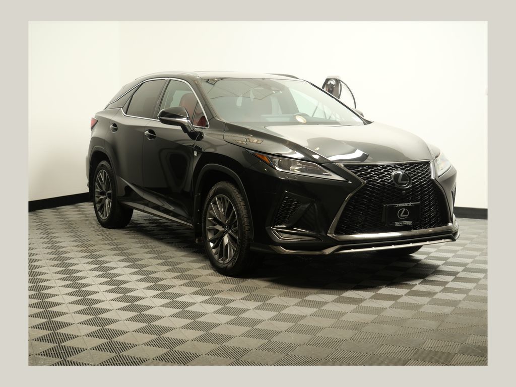 Black 2021 Lexus RX 350 F Sport AWD SUV / Crossover All-Wheel Drive 8-Speed Automatic