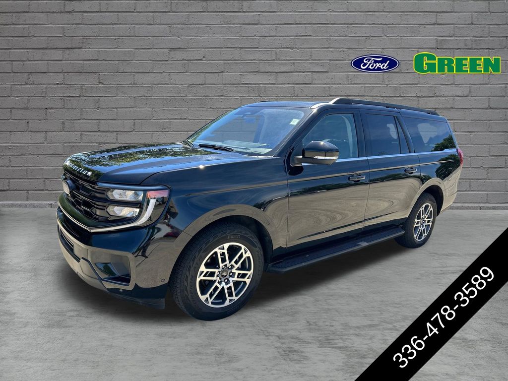 Agate Black Metallic 2025 Ford Expedition SUV / Crossover Four-Wheel Drive Automatic