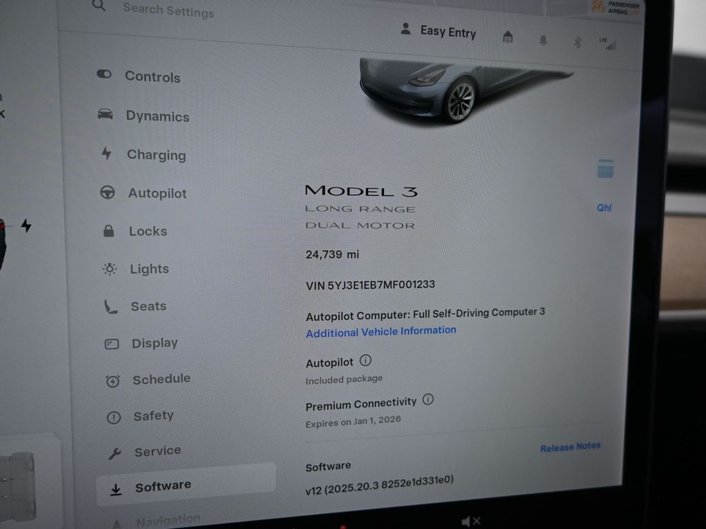 2021 Tesla Model 3 Long Range