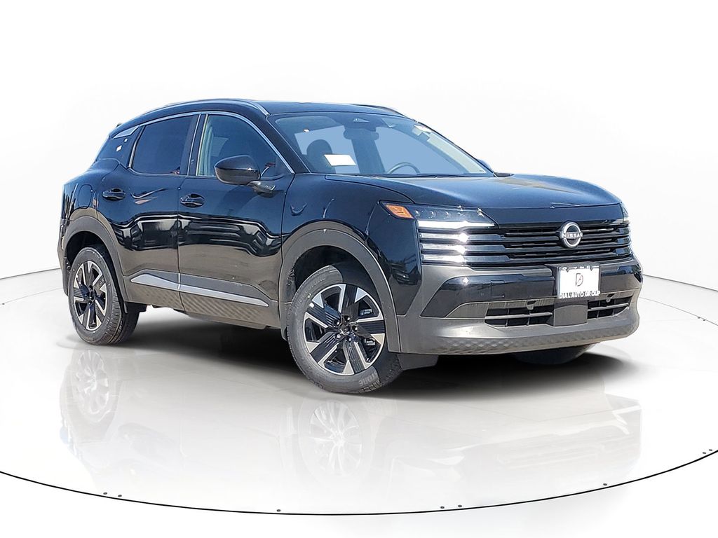 Super Black 2026 Nissan Kicks SUV / Crossover All-Wheel Drive Continuously Variable Transmission