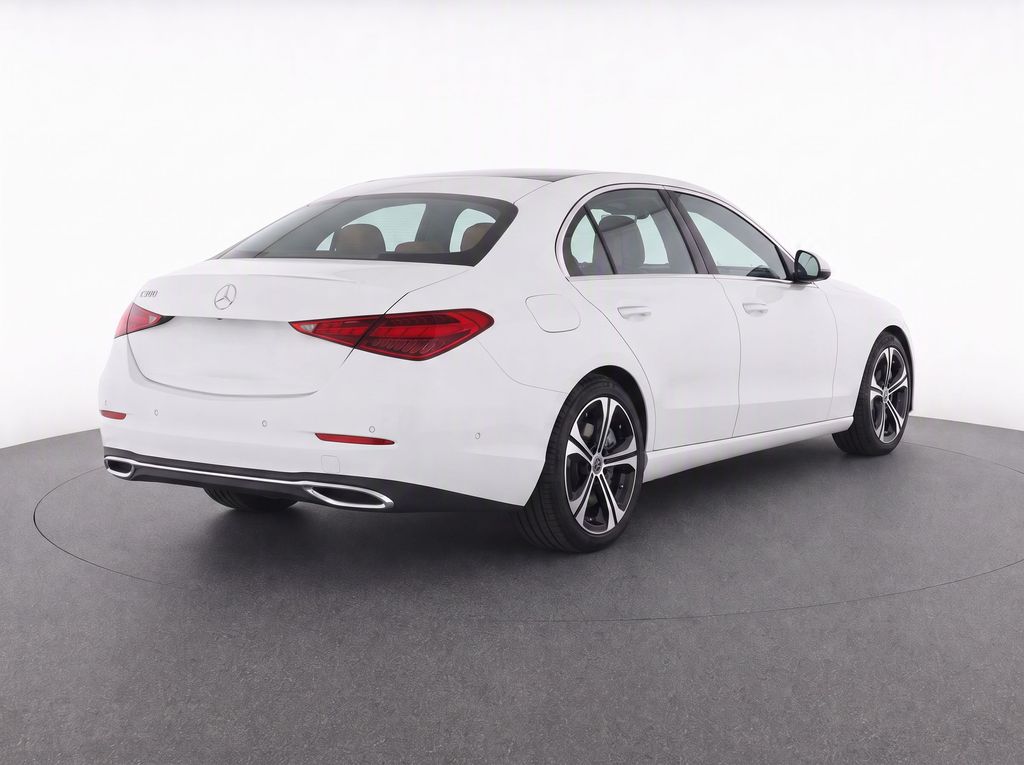 2025 Mercedes-Benz C-Class C 300 White at John Sisson Motors