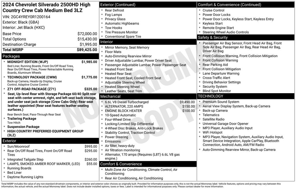 2024 Chevrolet Silverado 2500HD High Country