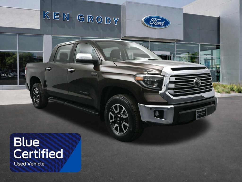 Smoked Mesquite 2020 Toyota Tundra Limited CrewMax 4WD Pickup Truck Four-Wheel Drive 6-Speed Automatic