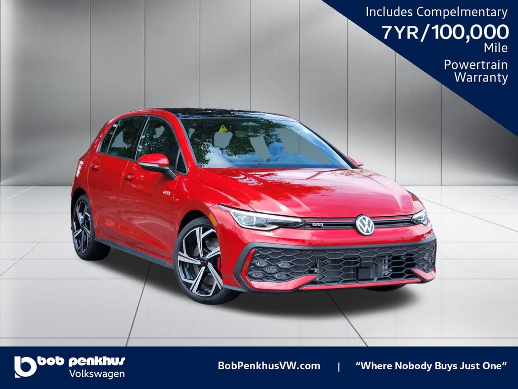 Kings Red Metallic 2026 Volkswagen Golf GTI Hatchback Front-Wheel Drive 7-Speed Dual Clutch