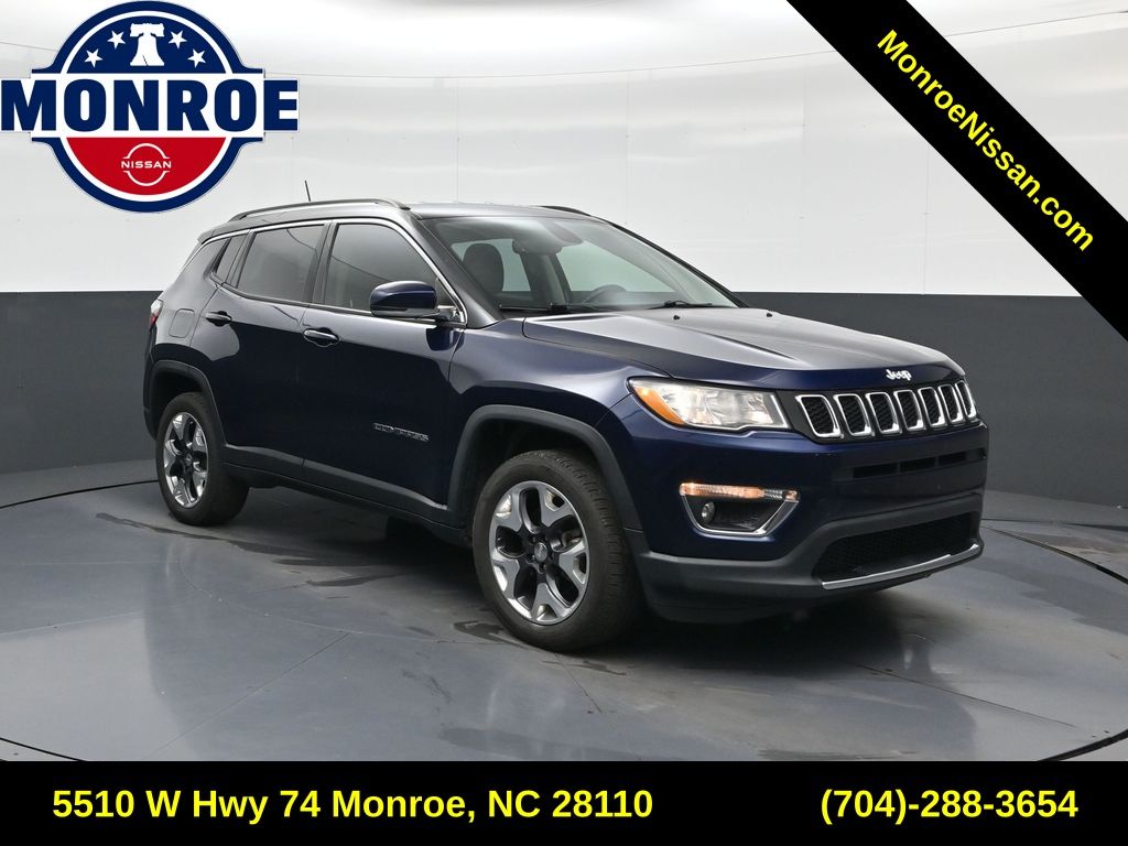 Blue Pearl 2020 Jeep Compass SUV / Crossover Four-Wheel Drive 9-Speed Automatic