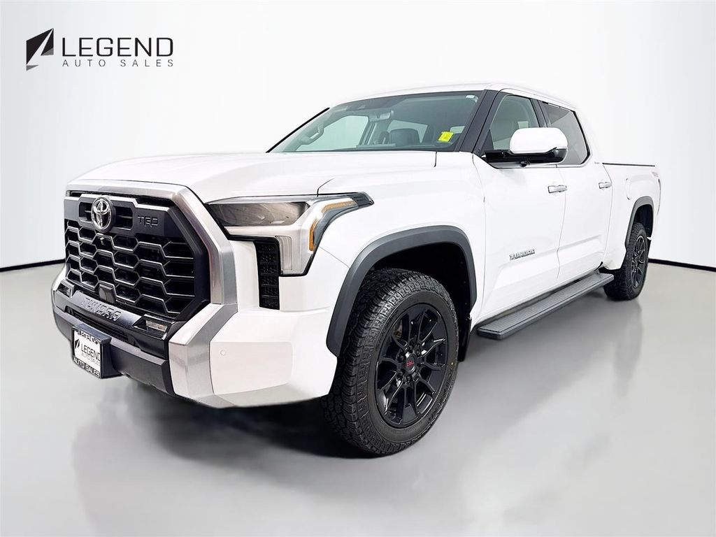 Pearl 2023 Toyota Tundra Limited CrewMax Cab LB 4WD Pickup Truck Four-Wheel Drive Automatic