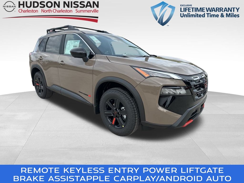 2025 Baja Storm Metallic Nissan Rogue Rock Creek SUV