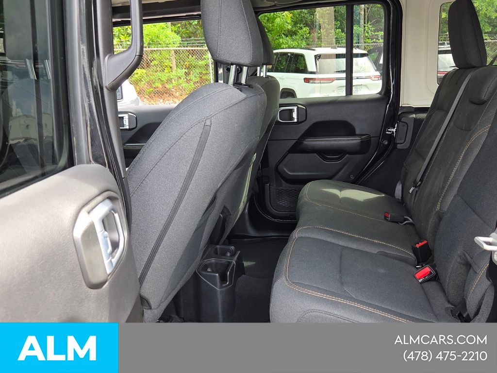 Used 2025 Black Jeep Sahara image 10