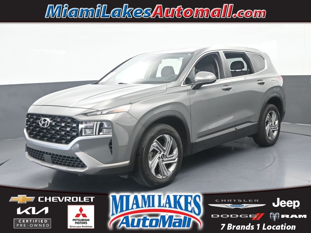 Hampton Gray 2021 Hyundai Santa Fe SUV / Crossover Front-Wheel Drive 8-Speed Automatic