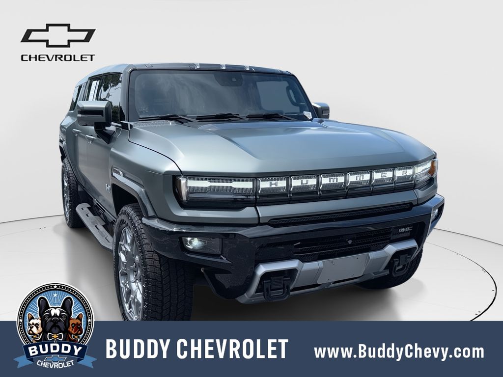 Moonshot Green Matte 2024 GMC Hummer EV SUV SUV / Crossover All-Wheel Drive 1-Speed Automatic