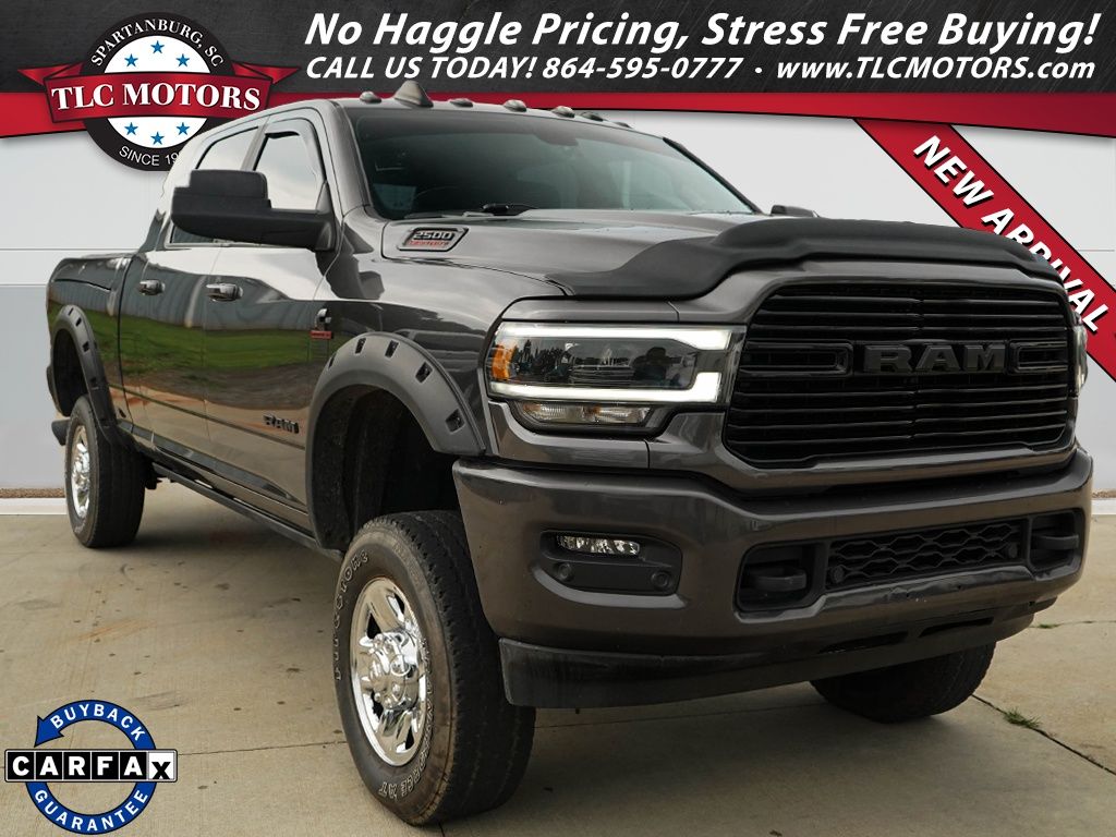 Gray (Granite Crystal Metallic Clearcoat) 2022 RAM 2500 Pickup Truck Four-Wheel Drive 6-Speed Automatic