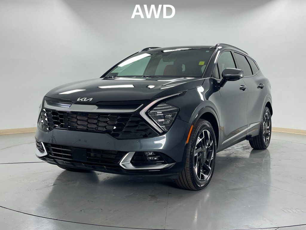 Gravity Gray 2024 Kia Sportage SUV / Crossover All-Wheel Drive 8-Speed Automatic