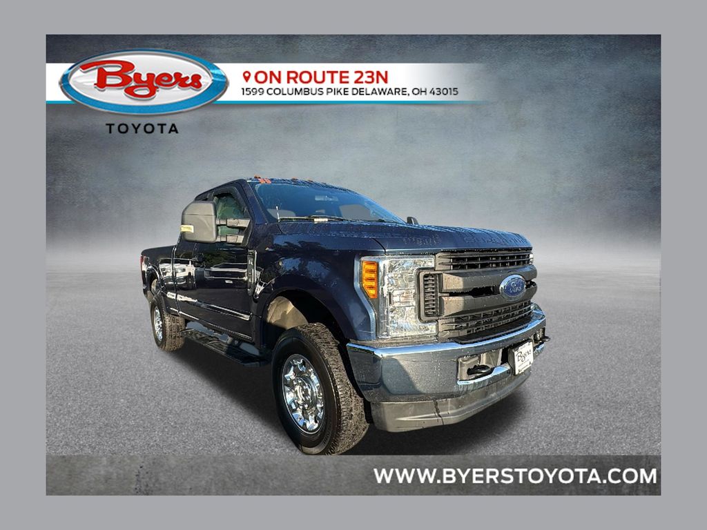 Blue Jeans Metallic 2017 Ford F-350 Super Duty Pickup Truck Four-Wheel Drive 6-Speed Automatic