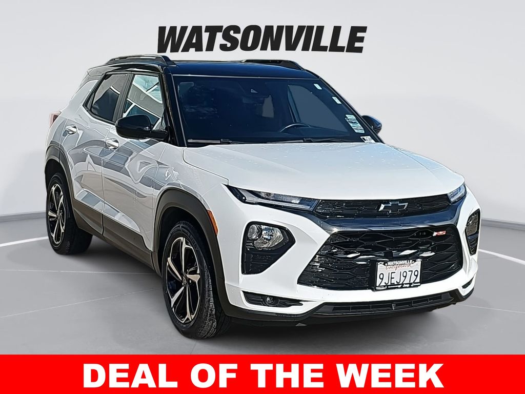 Summit White 2023 Chevrolet Trailblazer RS FWD SUV / Crossover Front-Wheel Drive Continuously Variable Transmission