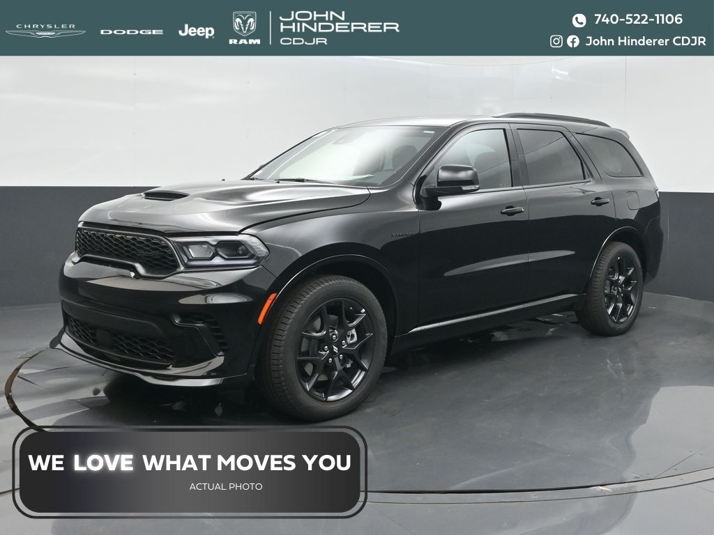 DB Black Crystal Clearcoat 2026 Dodge Durango SUV / Crossover All-Wheel Drive 8-Speed Automatic