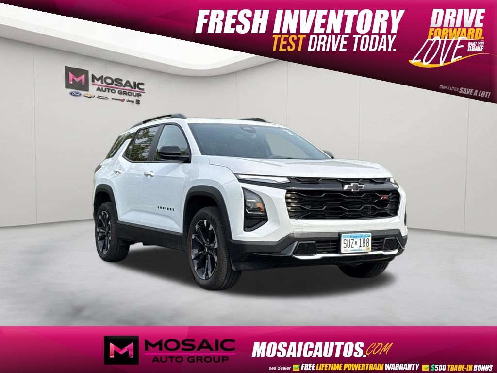 Polar White 2026 Chevrolet Equinox SUV / Crossover Four-Wheel Drive 8-Speed Automatic