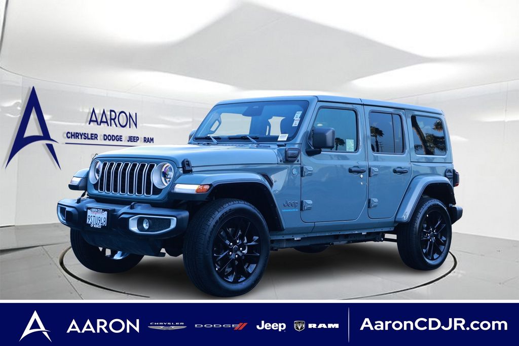 Anvil Clearcoat 2025 Jeep Wrangler 4xe SUV / Crossover Four-Wheel Drive 8-Speed Automatic