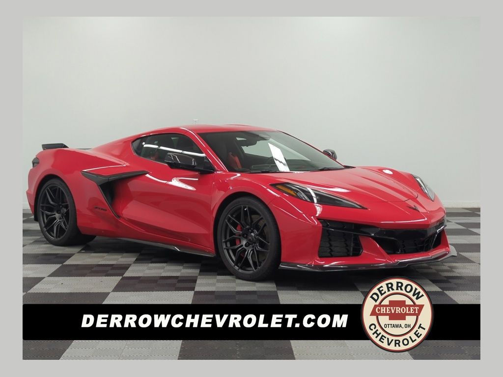 Red 2024 Chevrolet Corvette Coupe Rear-Wheel Drive 8-Speed Dual Clutch