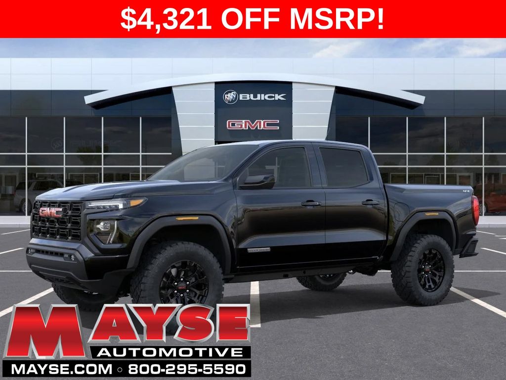 Onyx Black 2026 GMC Canyon Pickup Truck Four-Wheel Drive 8-Speed Automatic