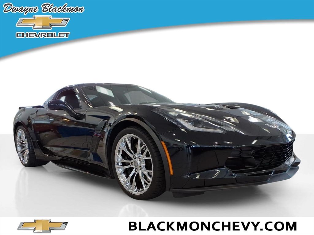 Black 2018 Chevrolet Corvette Coupe Rear-Wheel Drive 8-Speed Automatic