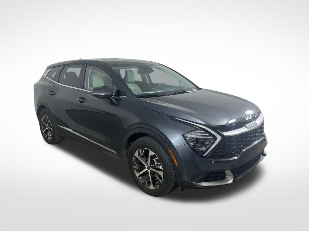 Gravity Gray 2025 Kia Sportage EX FWD SUV / Crossover Front-Wheel Drive 8-Speed Automatic