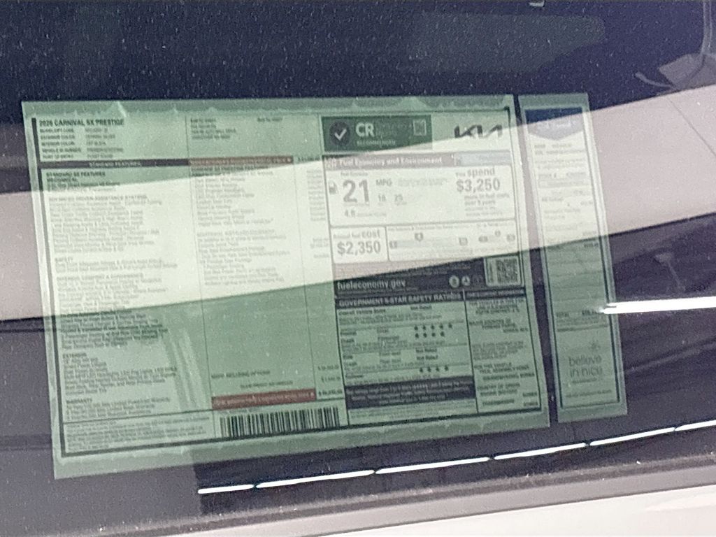 2026 Kia Carnival SX Prestige