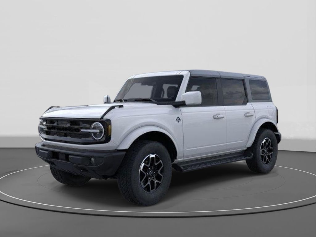 Oxford White 2025 Ford Bronco Outer Banks 4-Door 4WD SUV / Crossover Four-Wheel Drive Automatic