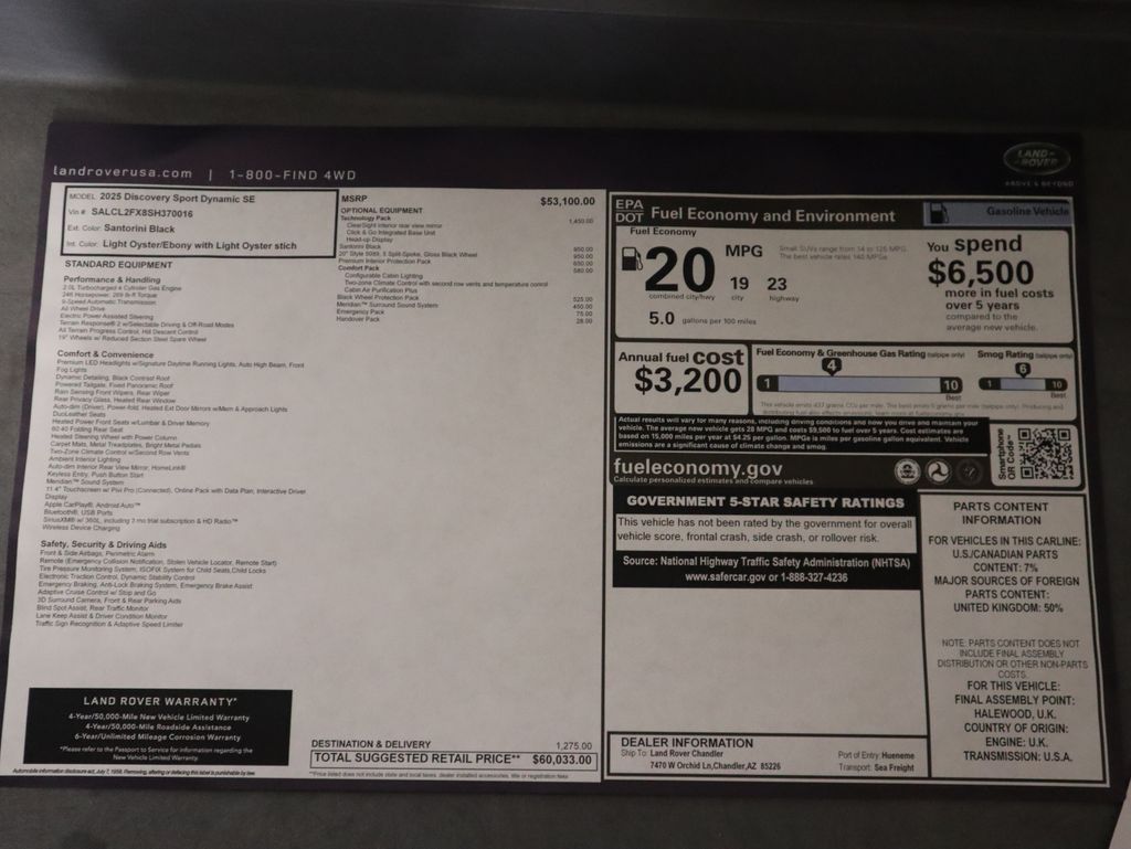 Thumbnail: 2025 Land Rover Discovery Sport - 9