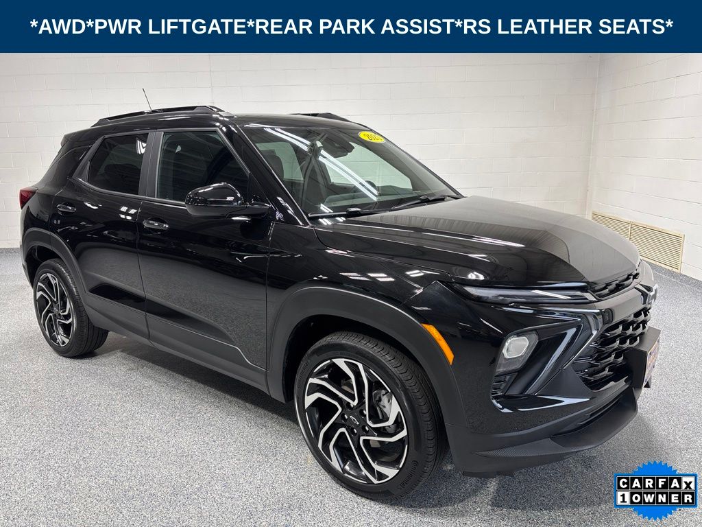 Mosaic Black Metallic 2025 Chevrolet Trailblazer SUV / Crossover Four-Wheel Drive 9-Speed Automatic