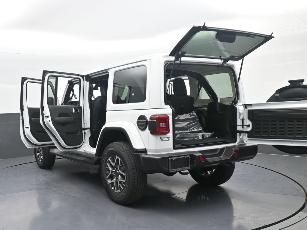 New 2026 Bright White Clearcoat Jeep Sahara image 73