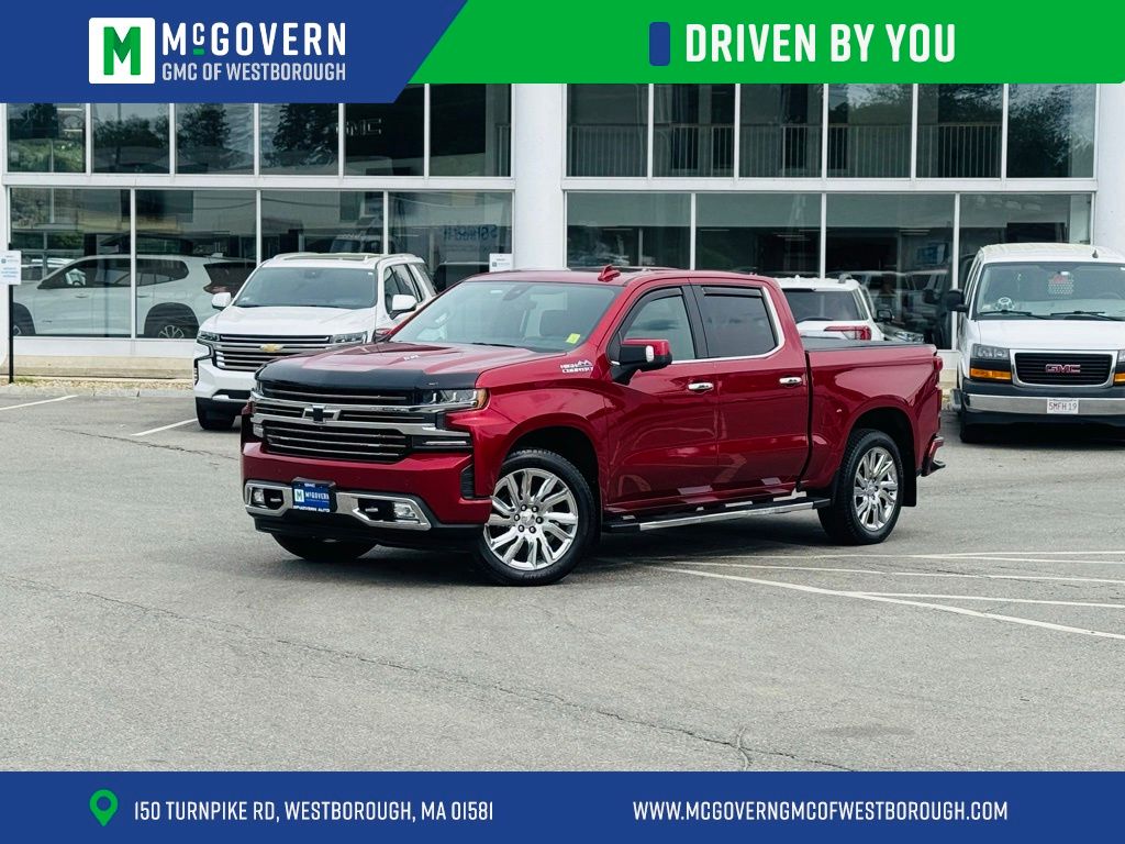 Cajun Red Tintcoat 2019 Chevrolet Silverado 1500 Pickup Truck Four-Wheel Drive Automatic