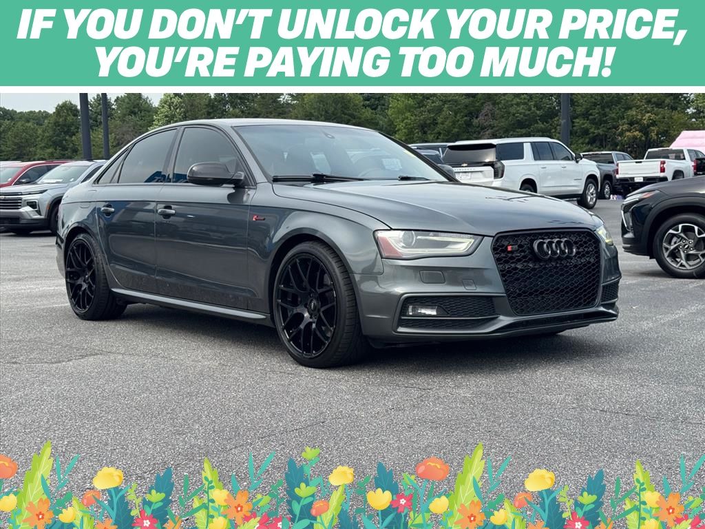 Daytona Gray Pearl 2015 Audi S4 Sedan All-Wheel Drive 7-Speed Automatic