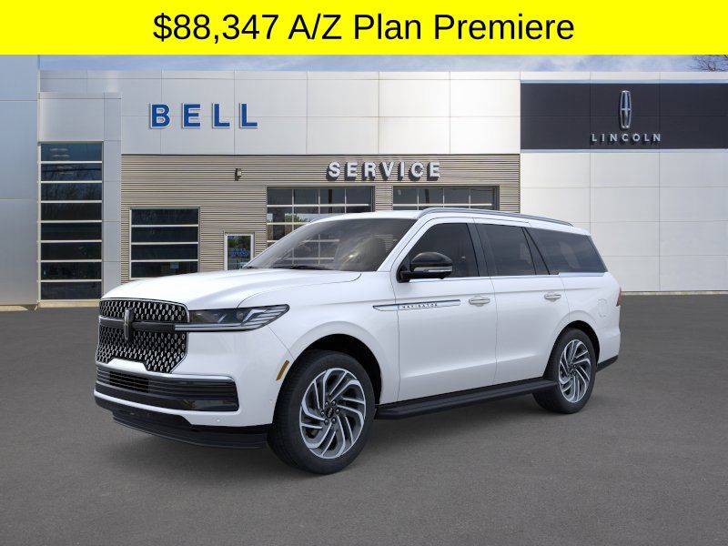 Star White Metallic Tri-Coat 2026 Lincoln Navigator Premiere 4WD SUV / Crossover Four-Wheel Drive Automatic