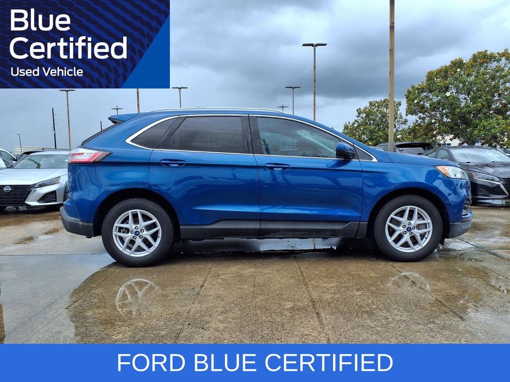 2021 Ford Edge SEL Blue at Legacy Ford