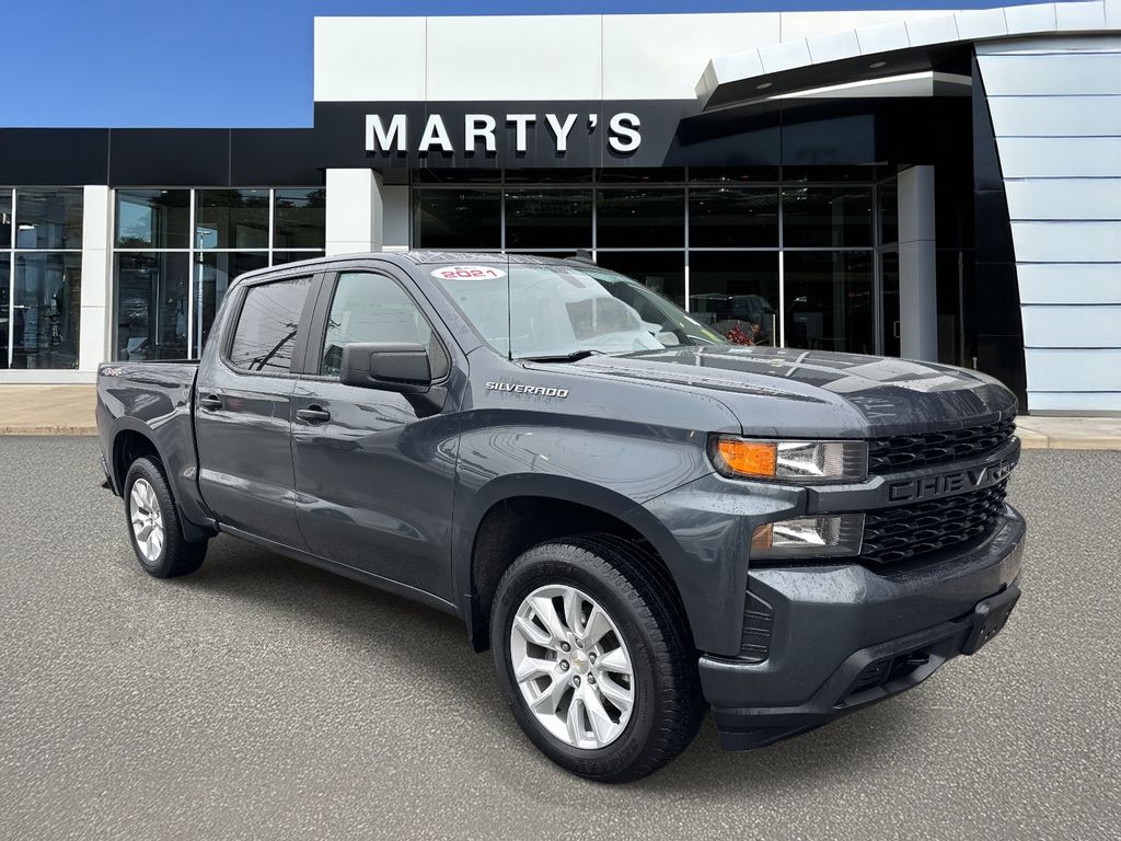 2021 Chevrolet Silverado 1500 Custom Crew Cab 4WD