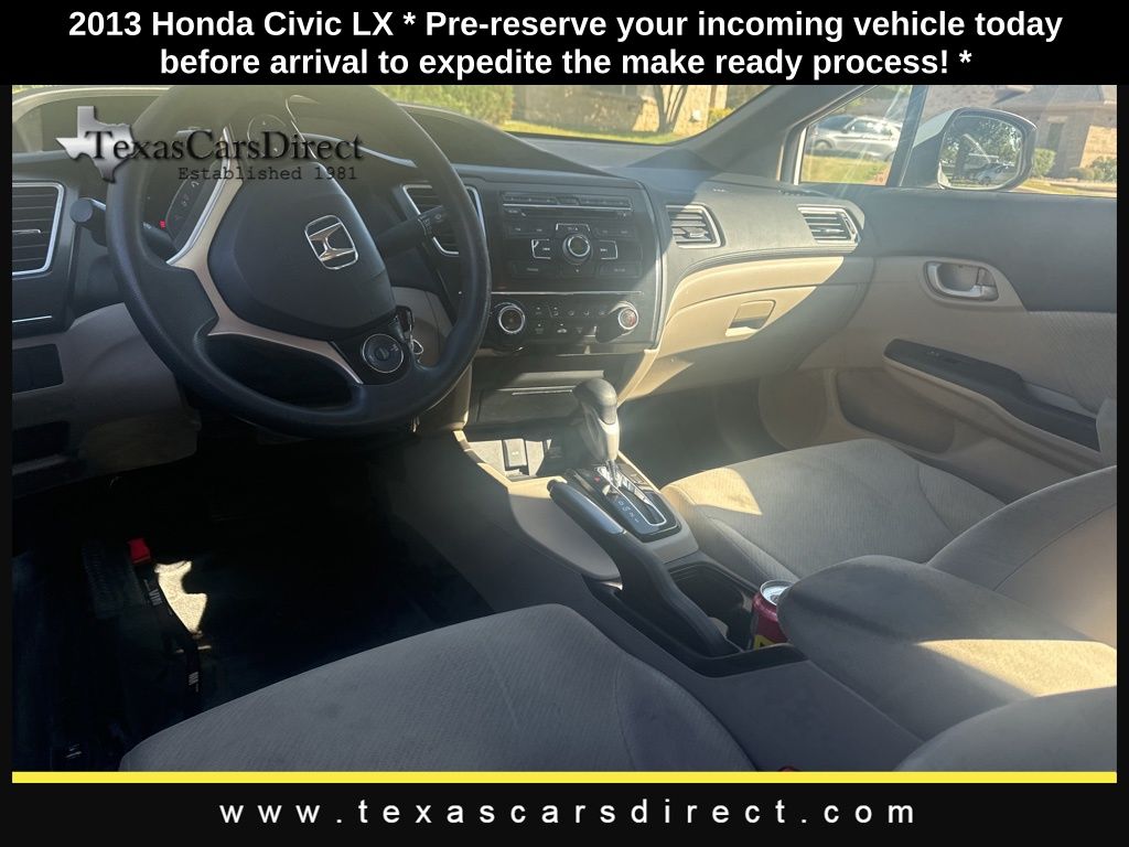 2013 Honda Civic LX 6